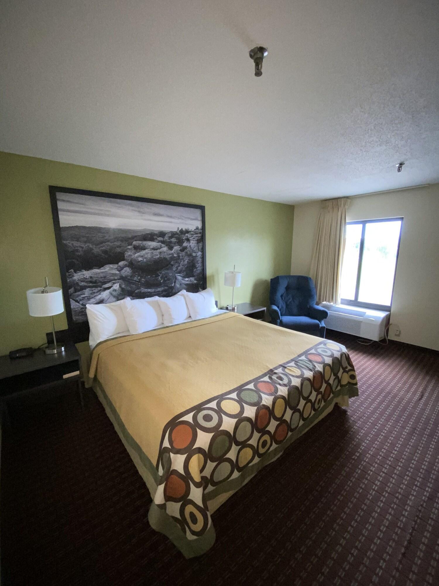 Motel Super 8 By Wyndham Metropolis Exterior foto
